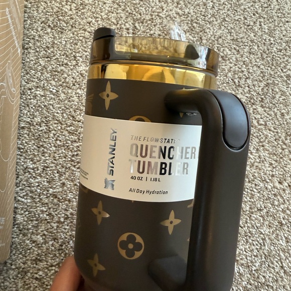 Stanley Brown and Gold Travel Mug - Picture 4 of 6